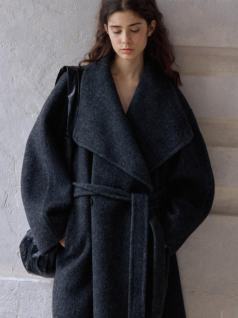Serava Wool Double-Face Coat
